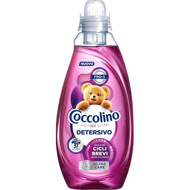 Гель для прання кольорового Coccolino Wonder Wash Ultra Care (37 прань), 1,48 л