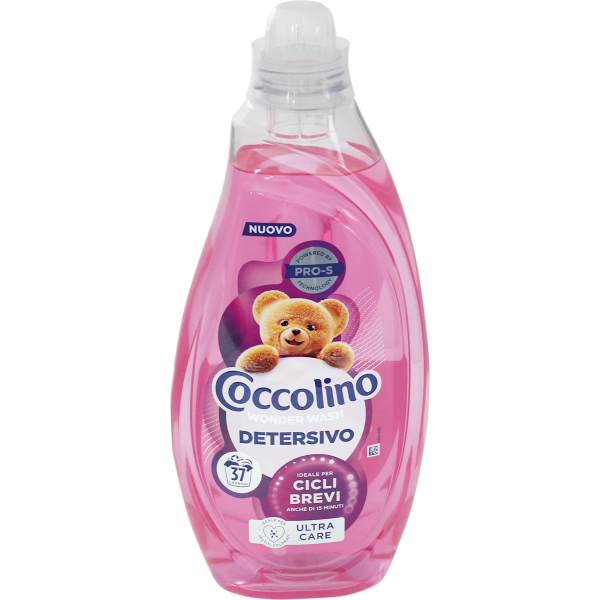 Гель для прання кольорового Coccolino Detersivo lavatrice Wonder Wash Ultra Care, (37 прань), 1,48 л