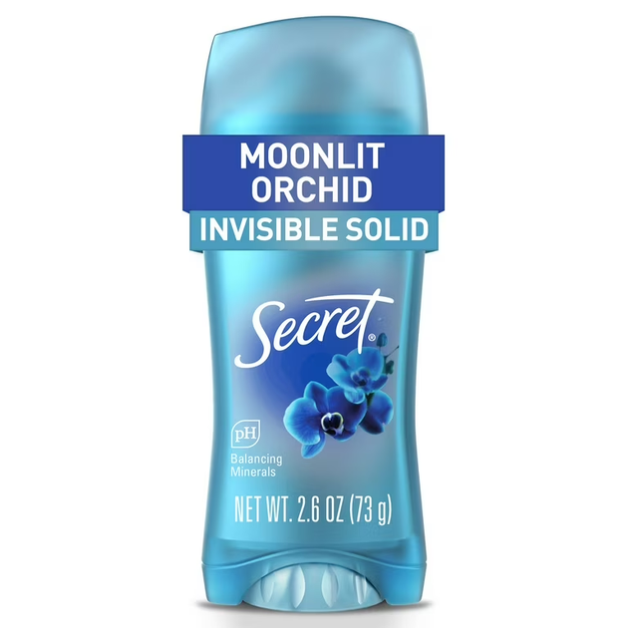 Дезодорант-антиперспірант Secret Invisible Solid Antiperspirant Deodorant Moonlit Orchid, 73 г