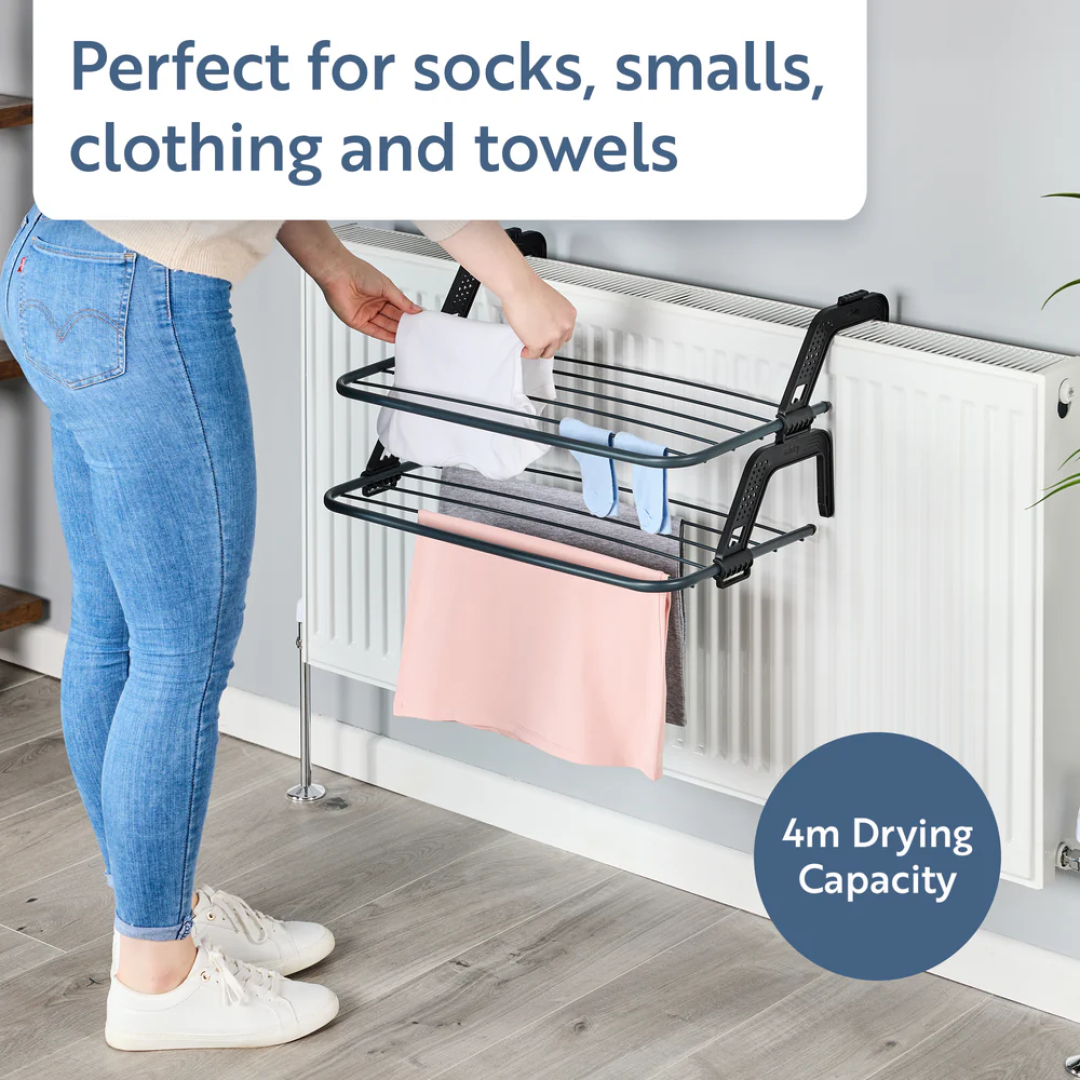 Сушарка для білизни на батарею Minky sureGRIP® Radiator Airer