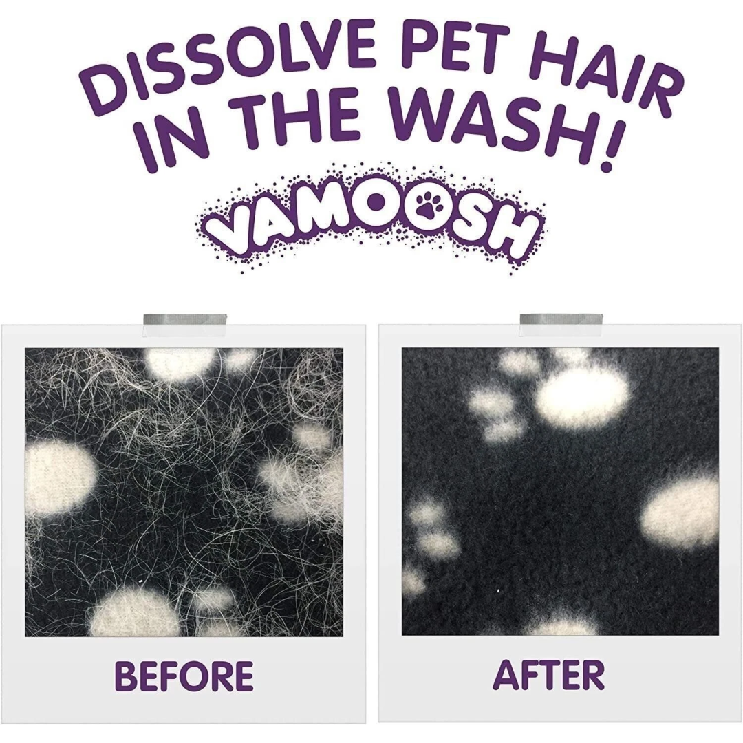Засіб для видалення шерсті домашніх тварин для пральних машин Vamoosh Pet Hair Dissolver 3 х 100 г