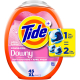 Капсули для прання збільшеного розміру Tide Power XL PODs Downy 2-в-1 з ароматом квітневої свіжості, 45 шт