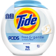 Капсули для прання без аромату Tide PODS No perfums Laundry Detergent,  76 шт