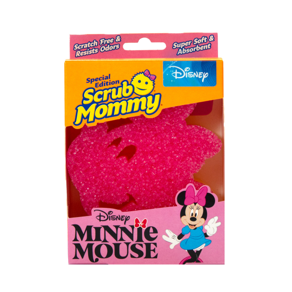 Губка для чищення скрабер Міні Маус Disney Minnie Mouse Scrub Mommy, 1 шт