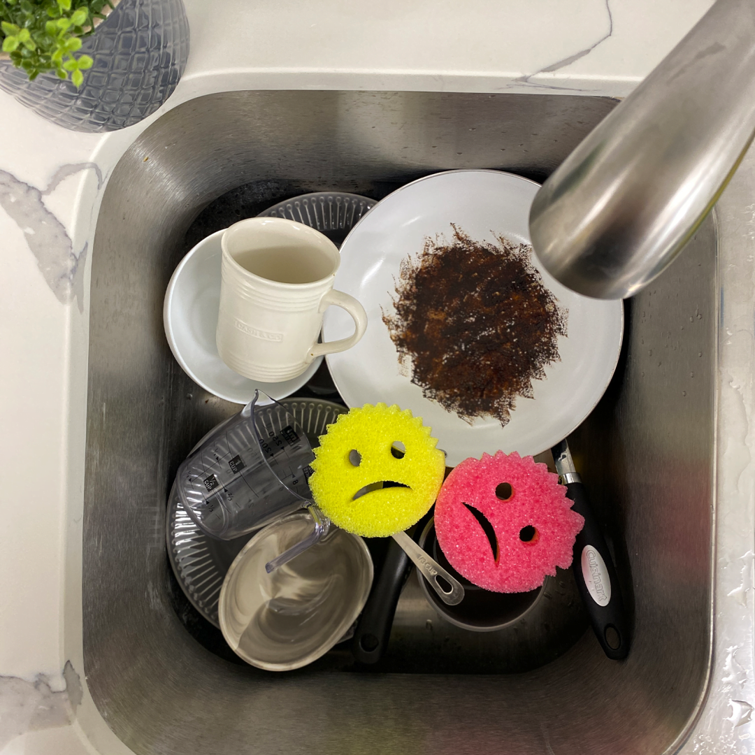 Набір губок для чищення скрабер грусний дедді Cranky Couple Sad Scrub Daddy 