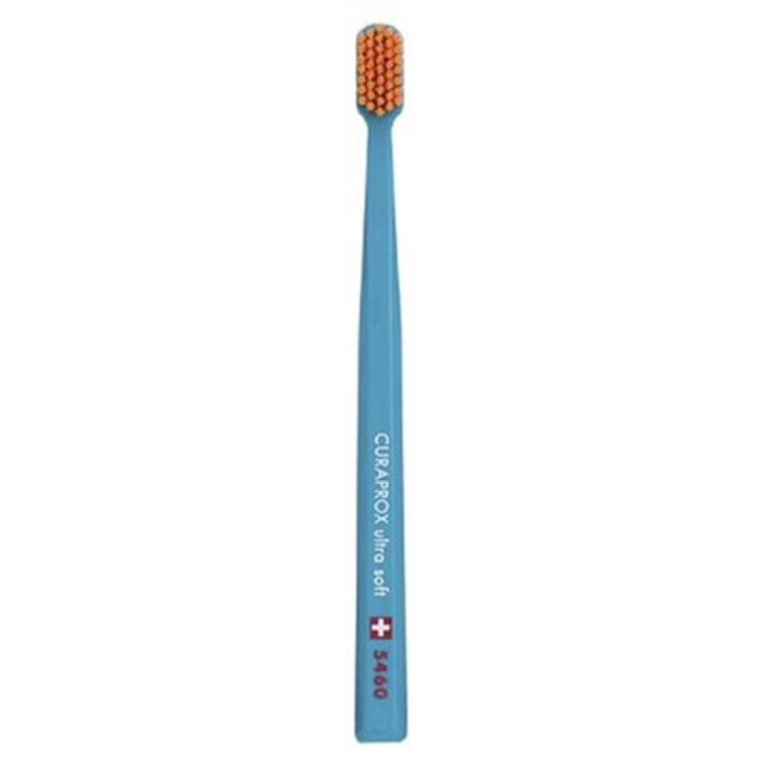 Зубна щітка Curaprox CS 5460 Ultra Soft Ультрам'яка Блакитна з оранжевим