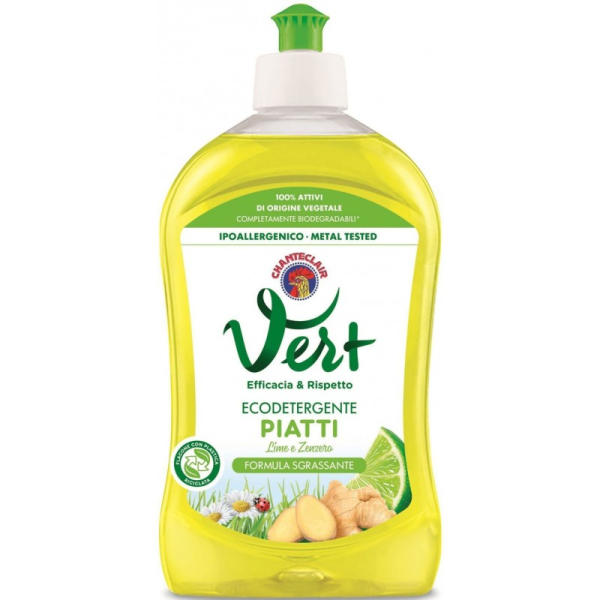 Гель для миття посуду Chanteсlair Vert Piatti лайм та імбір, 500 мл