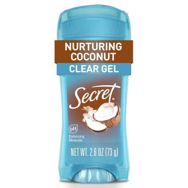 Дезодорант антиперспірант гелевий Secret Nurturing Coconut Scent прозорий, 73 г