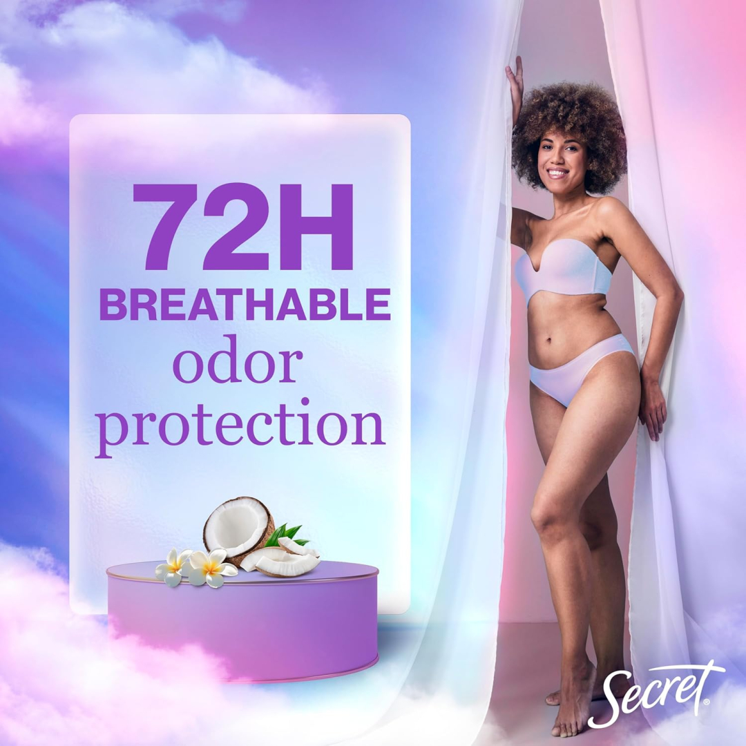 Дезодорант антиперспірант гелевий Secret Nurturing Coconut Scent прозорий, 73 г
