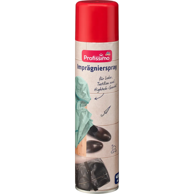 Водовідштовхувальний спрей для одягу, тканин і взуття Profissimo. 400 мл