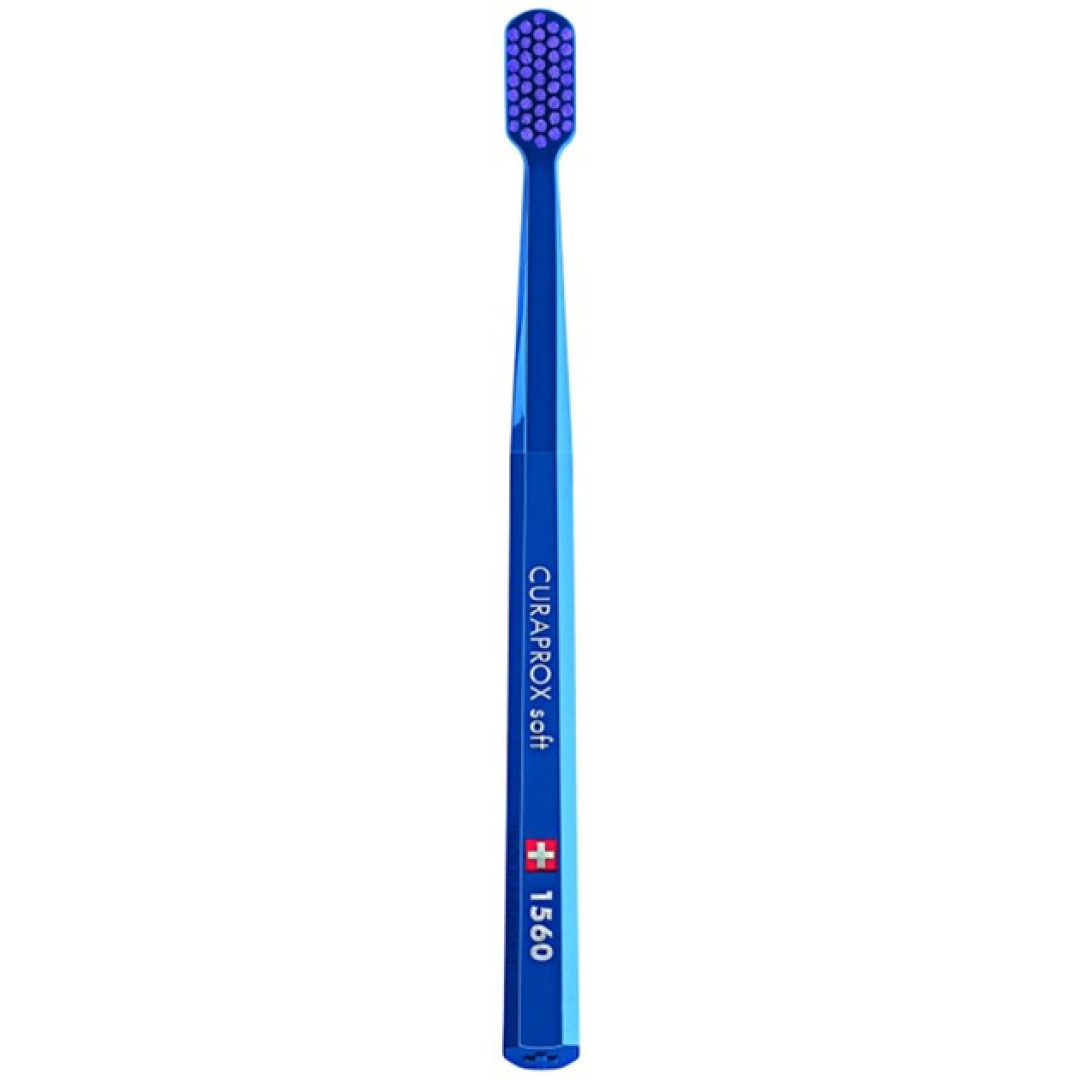 Зубна щітка Curaprox CS 1560 Soft м'яка Блакитний з синім