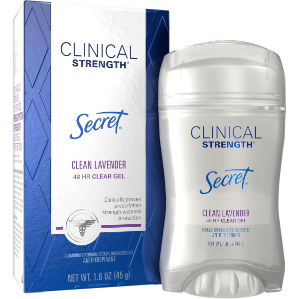 Антиперспірант та дезодорант жіночий гелевий Secret Clinical Strength Clear Gel, 45 г