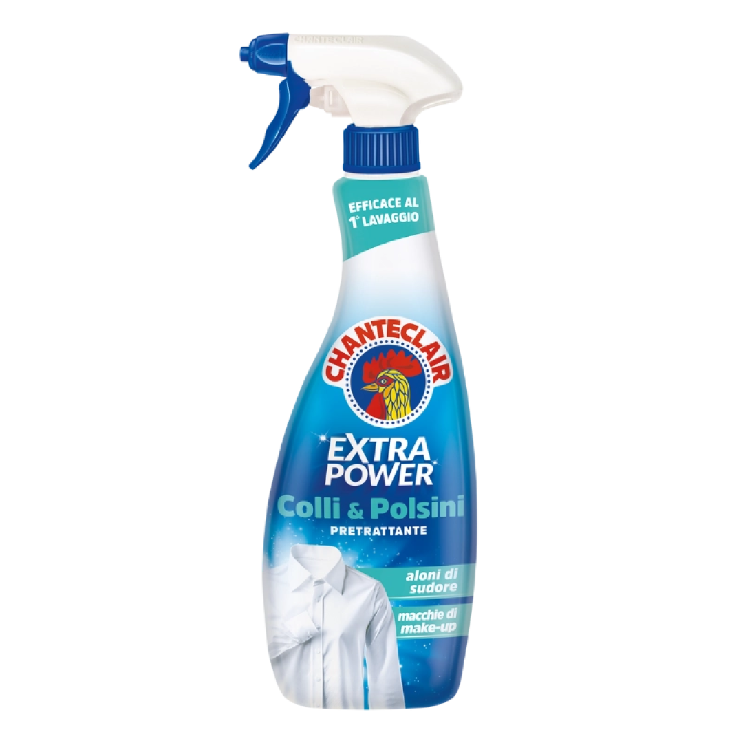 Засіб для виведення плям з манжетів та комірців для білих та кольорових речей Pretrattante Colli & Polsini спрей, 500 мл