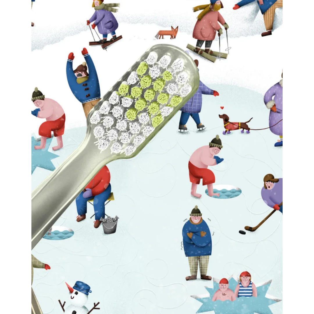 Набір зубних щіток Зимова серія Curaprox CS 5460 Winter Edition 2024