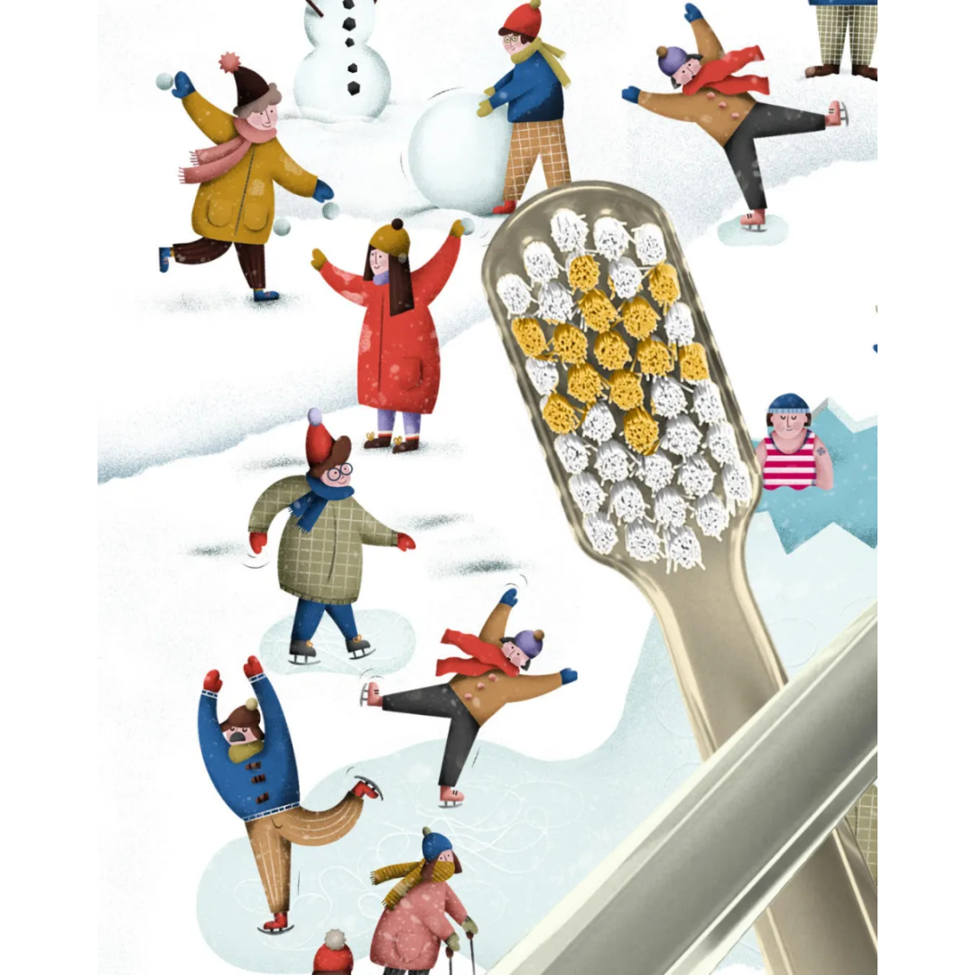 Набір зубних щіток Зимова серія Curaprox CS 5460 Winter Edition 2024