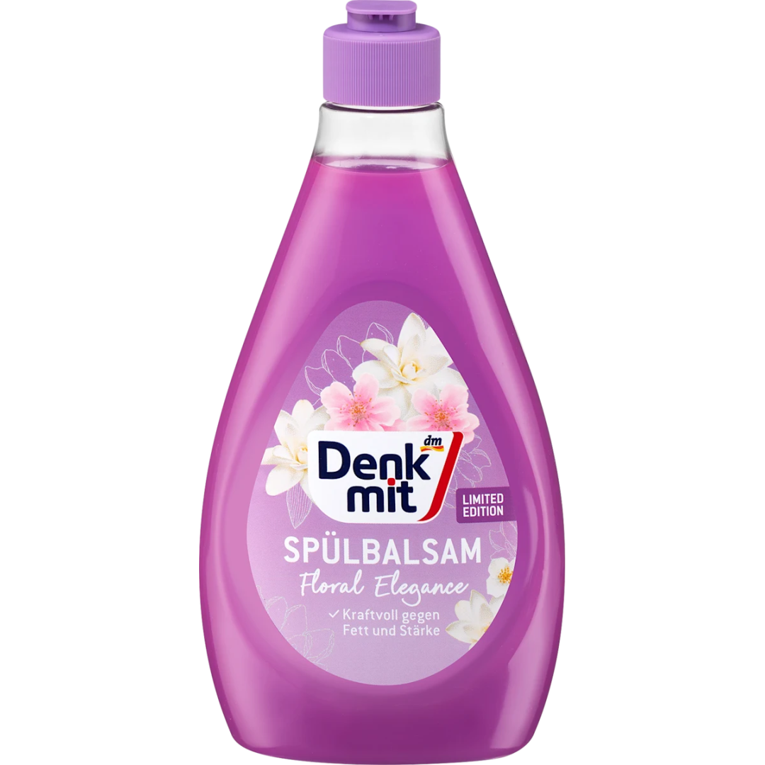 Засіб для миття посуду Denkmit Бальзам Квіткова Елегантність, 500 мл