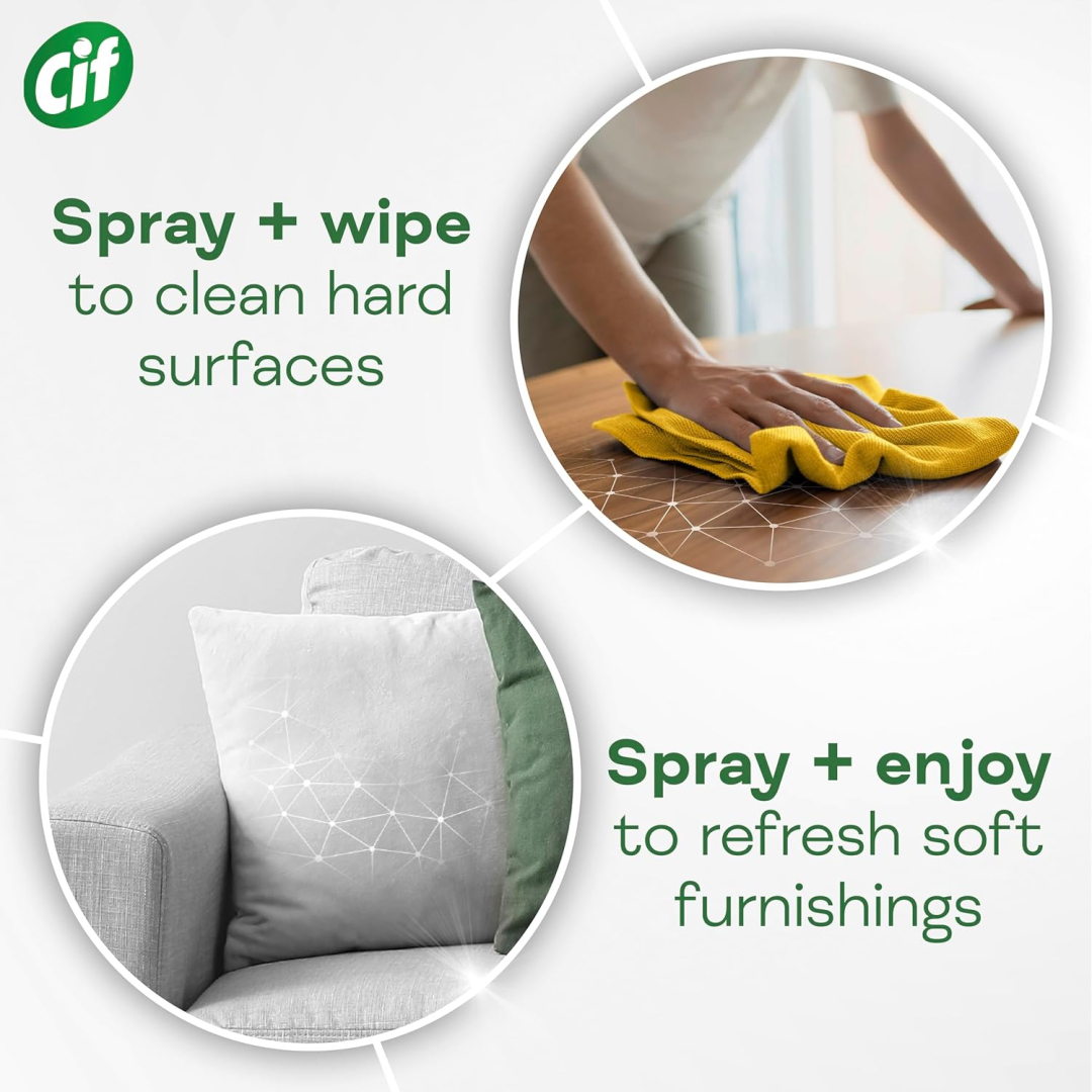 Універсальний засіб для чищення Cif Infinite Clean Sensitive Lime & Lemongrass з пробіотичною технологією, 280 мл