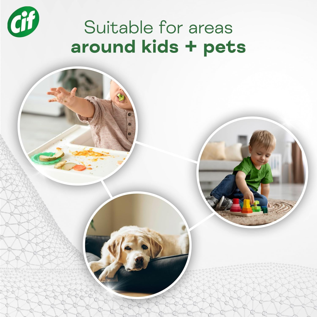 Універсальний засіб для чищення Cif Infinite Clean Sensitive Lime & Lemongrass з пробіотичною технологією, 280 мл