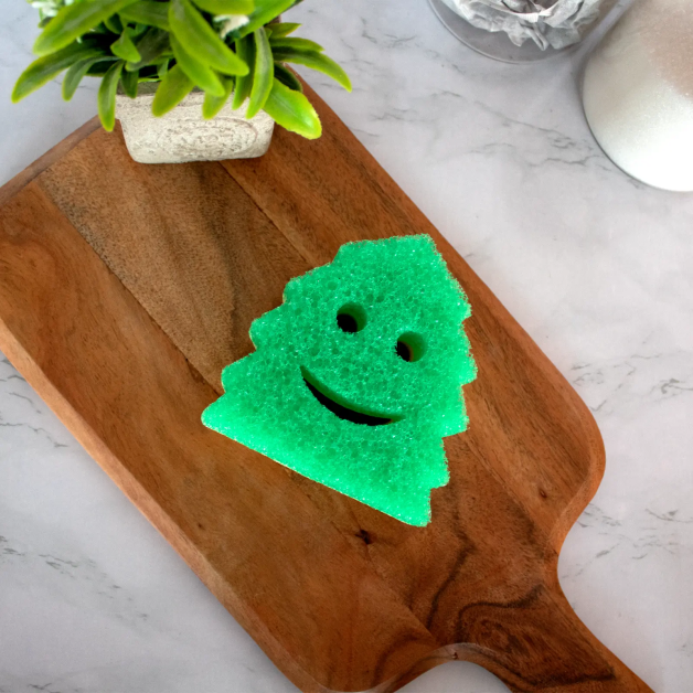 Губка для чищення Різдвяна ялинка Special Edition Scrub Mommy Christmas Tree