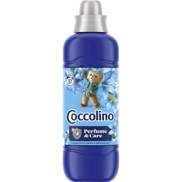 Концентрований кондиціонер для білизни Coccolino Квіти та бергамот Perfume & Care Passion Flower & Bergamot, 925 мл