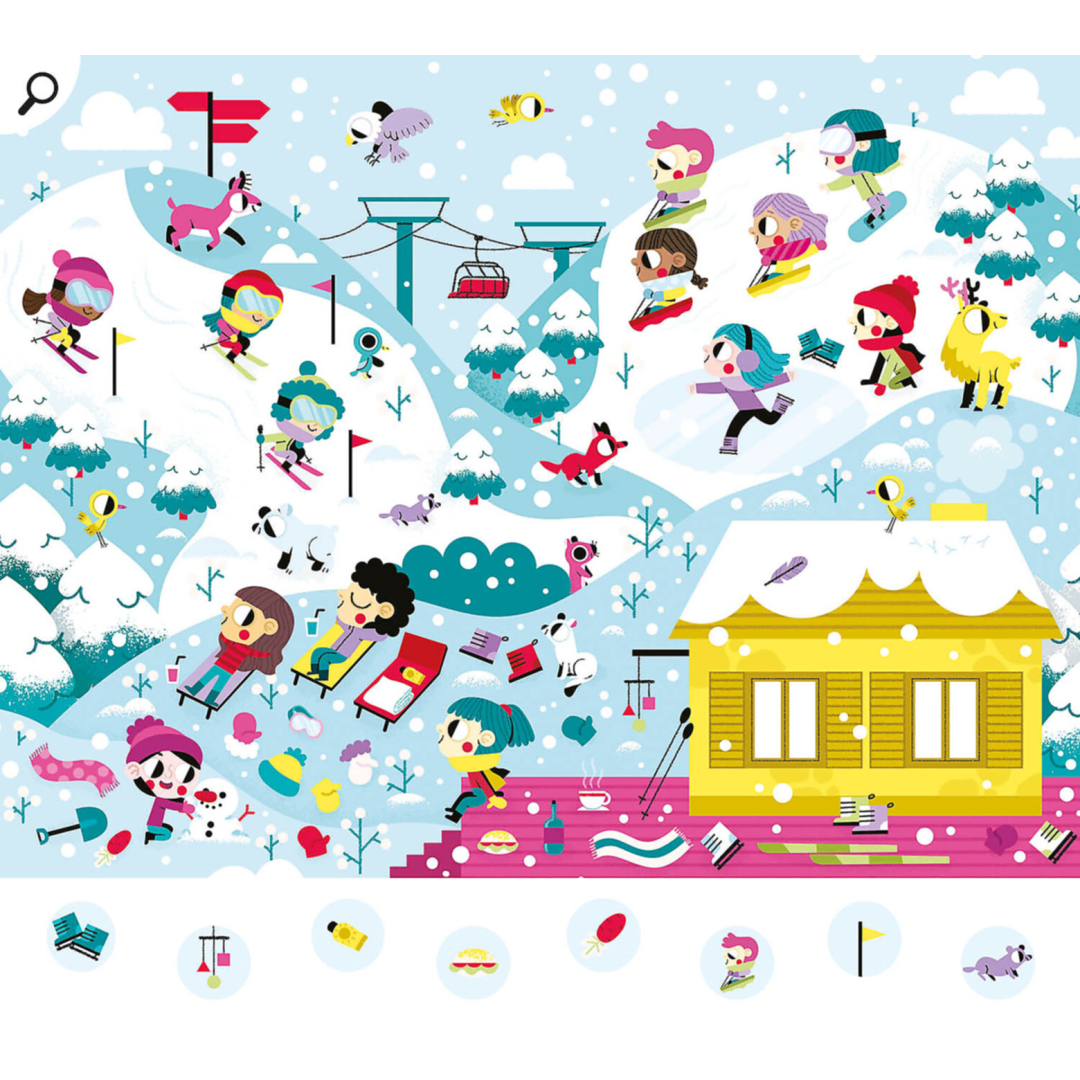 Розвиваючи ігри Auzou зимова серія 20 ігор