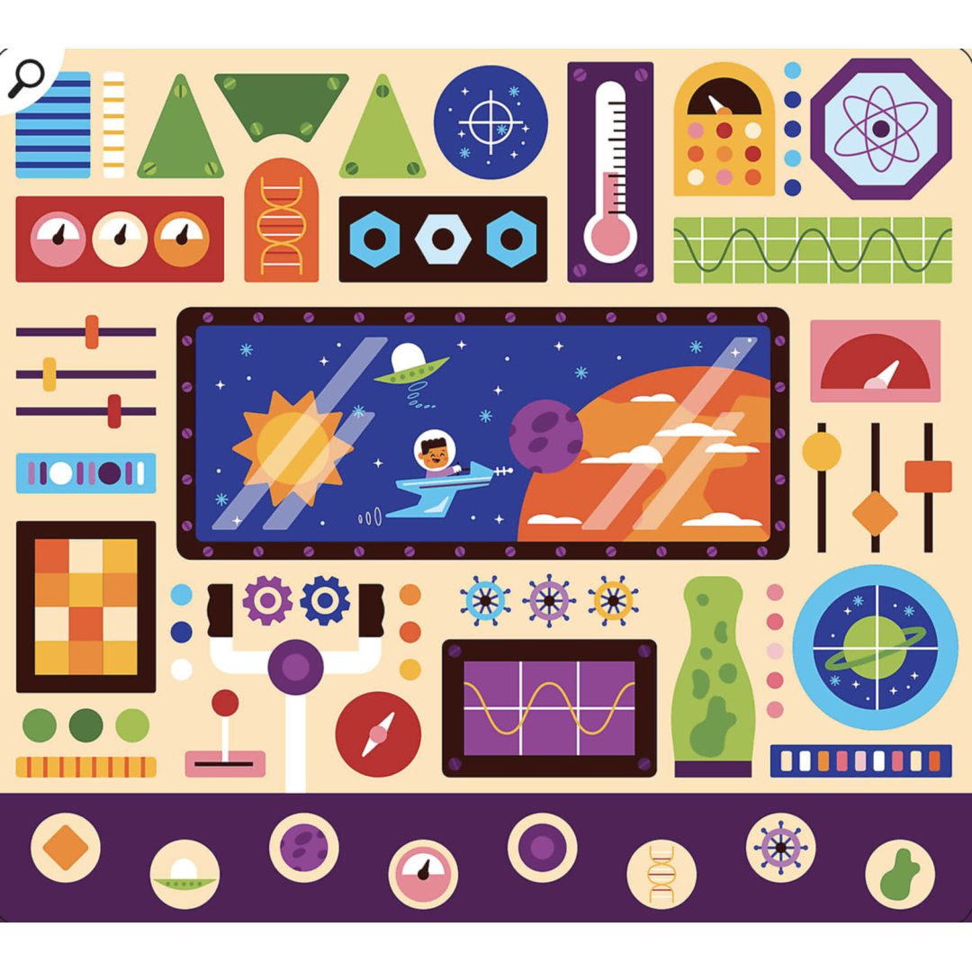 Розвиваючий набір Auzou 20 ігор у космосі MA POCHETTE DE JEUX - 20 JEUX DANS L'ESPACE