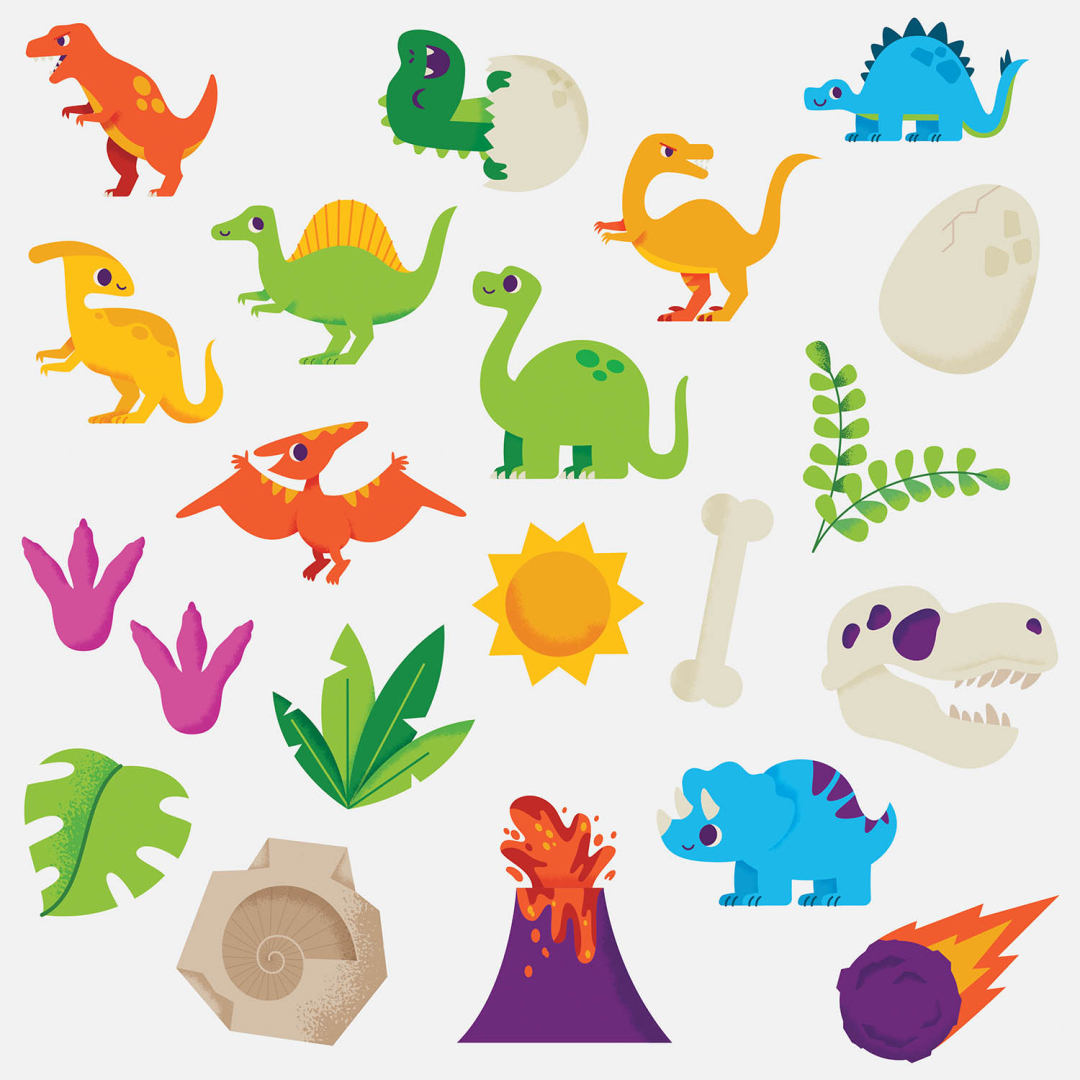 Моя сумка для художників Auzou маски та татуювання динозаврів