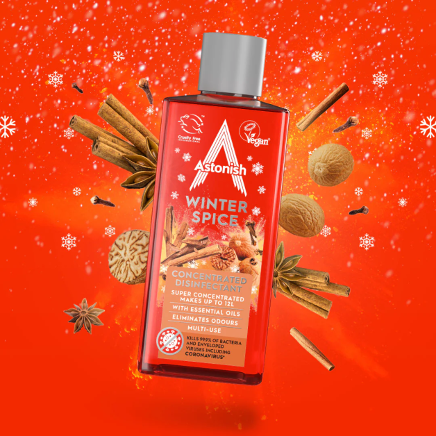 Дезінфікуючий засіб концентрований Astonish Winter Spice, 300 мл