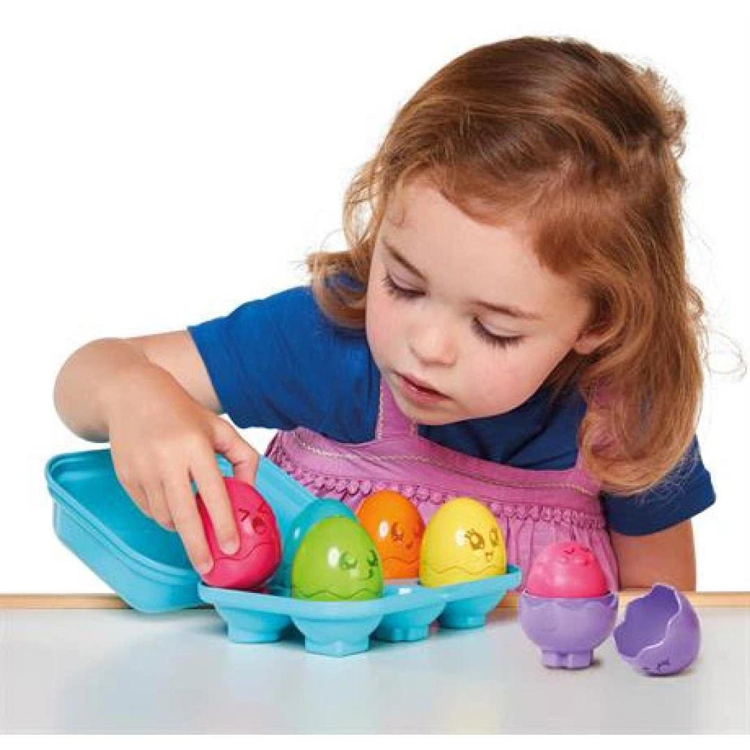 Ігровий набір Toomies Сортер пташенята-пищалки в блакитному лотку