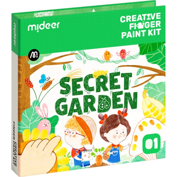 Набір для творчого малювання пальчиками Mideer Таємний сад