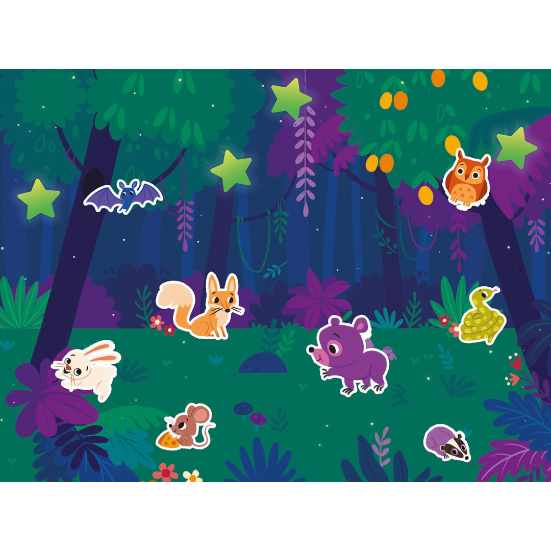 Мої 200 флуоресцентни наліпок Auzou