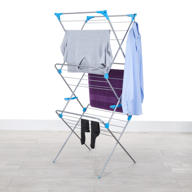 Сушарка для одягу на 3 рівня 15 м Minky 3 Tier Clothes Airer - Silver