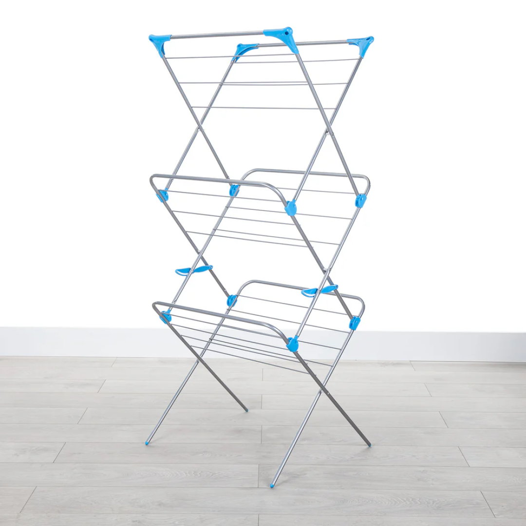 Сушарка для одягу на 3 рівня 15 м Minky 3 Tier Clothes Airer - Silver