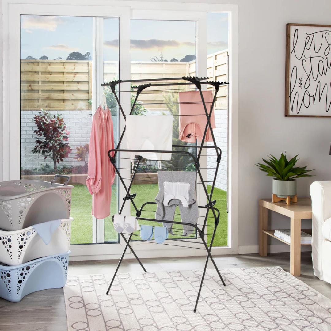 Сушарка для одягу з антислизьким покриттям 21 м Minky Premium sureGRIP® 3 Tier Airer
