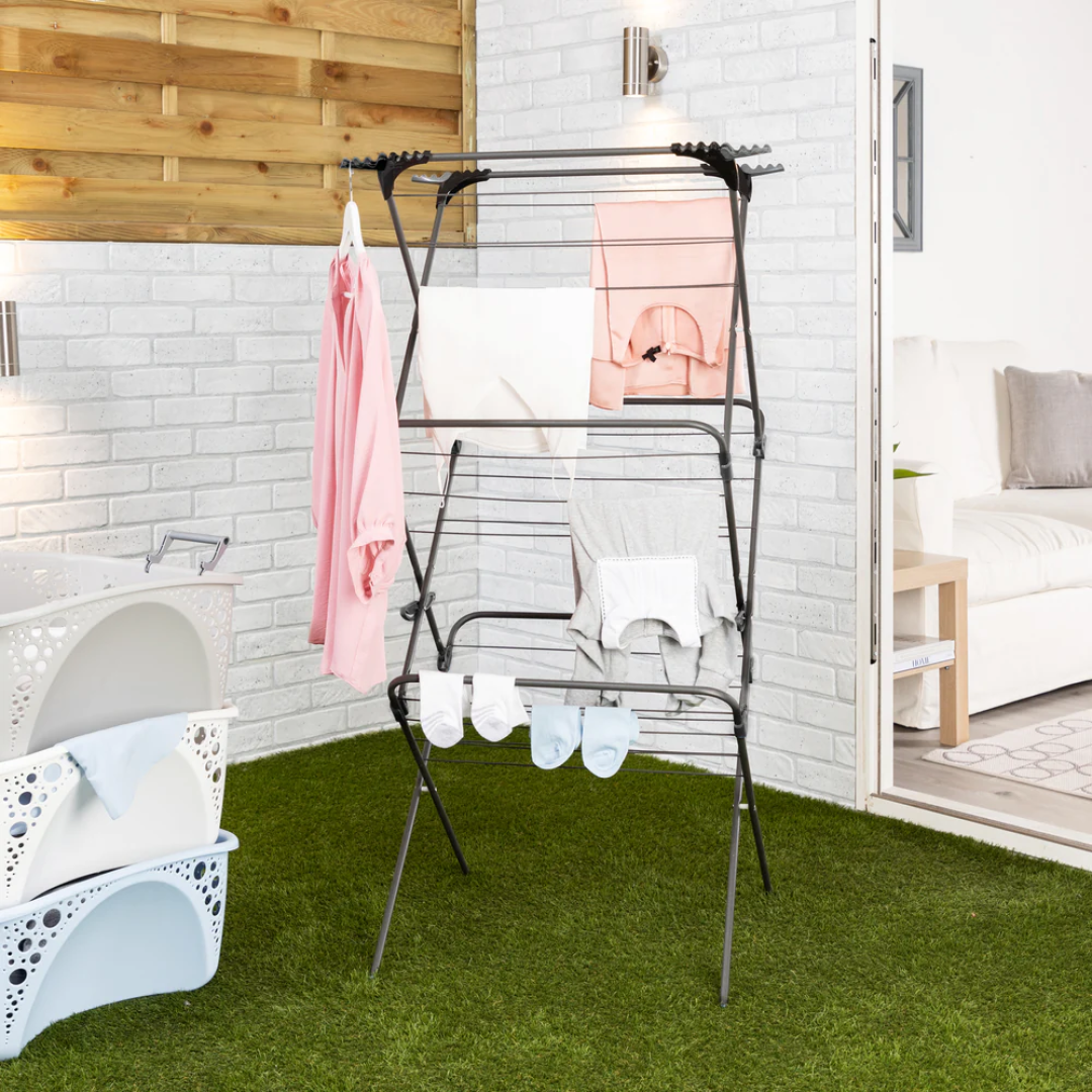 Сушарка для одягу з антислизьким покриттям 21 м Minky Premium sureGRIP® 3 Tier Airer