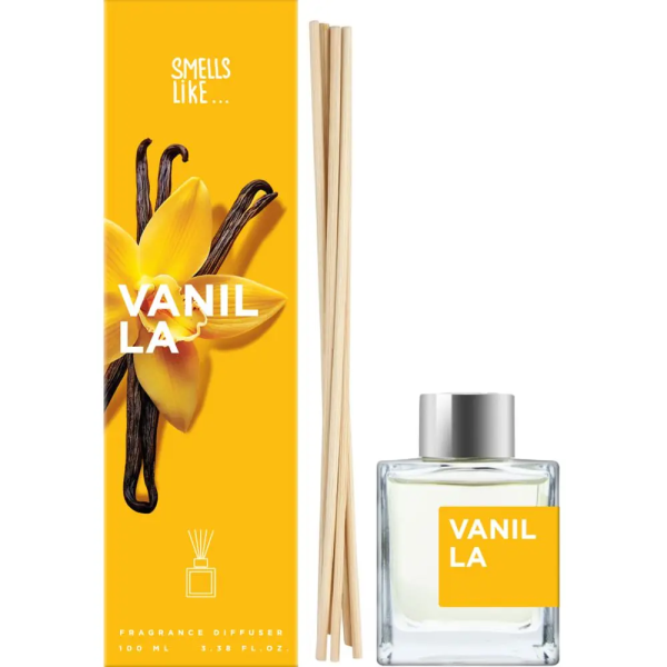 Аромадифузор для дому Smells Like Vanilla, 100 мл
