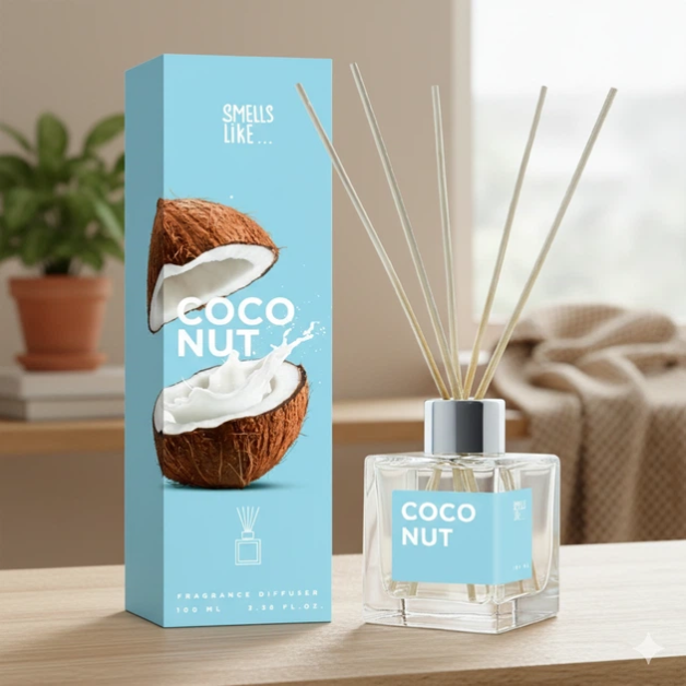 Аромадифузор ESSE Кокос Smells Like cocconut, 100 мл