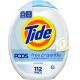 Капсули для прання гіпоалергенні Tide Unscented Free & Gentle 3 в 1, 112 шт