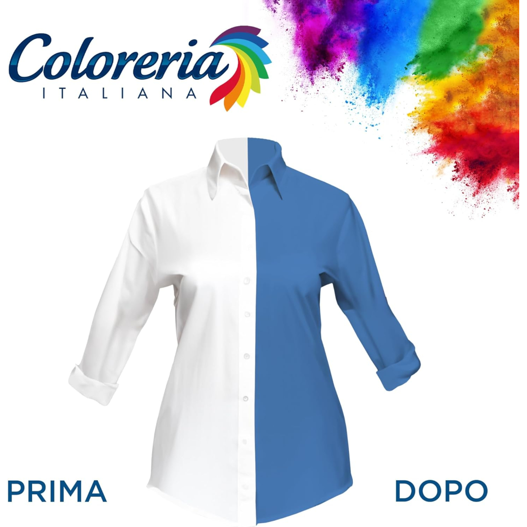 Фарба для одягу блакитне море Coloreria Blu Mare Coloreria Italia, 350 г 