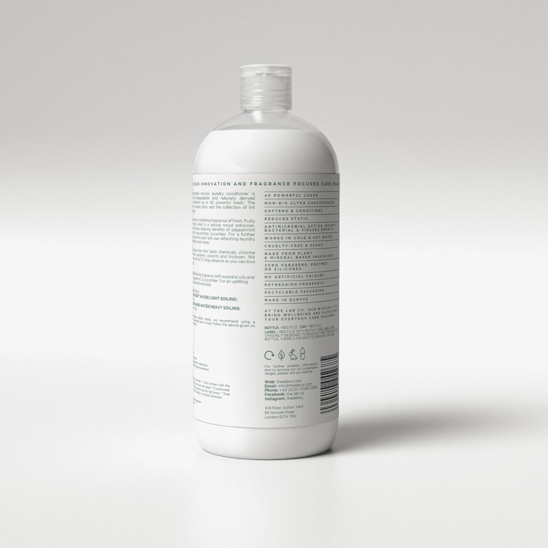 Кондиціонер та пом'якшувач для білизни The Lab Co. Освіжаючий аромат Refreshing Fabric Conditioner (40 прань),  1 л