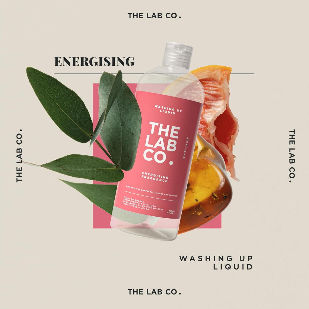 Засіб для миття посуду The Lab Co. Енергетичний аромат Energising Washing Up Liquid, 750 мл