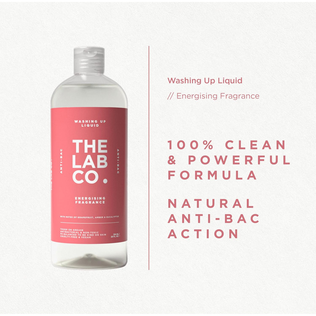 Засіб для миття посуду The Lab Co. Енергетичний аромат Energising Washing Up Liquid, 750 мл