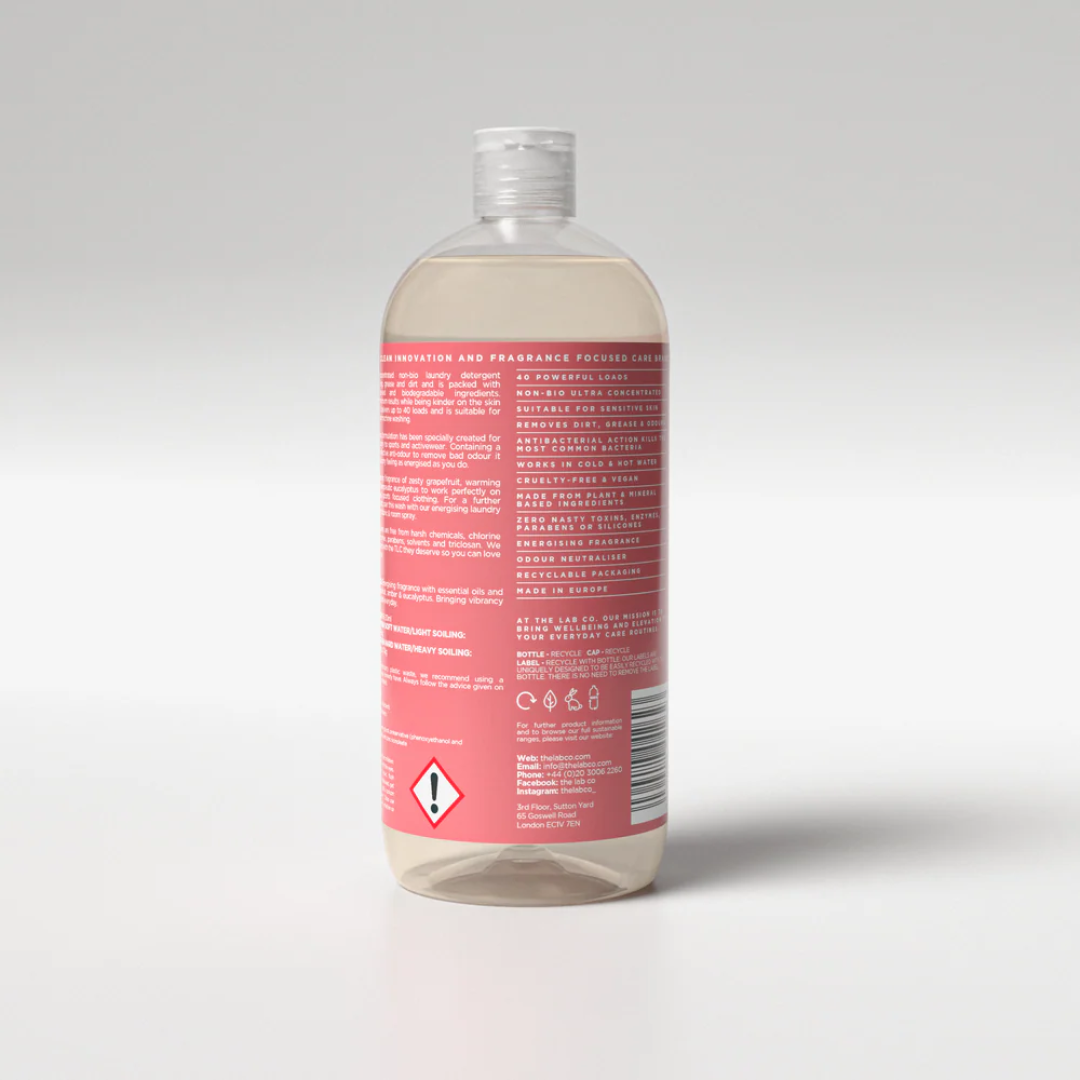 Засіб для прання The Lab Co. Енергетичний аромат Energising Laundry Detergent (40 прань), 1 л