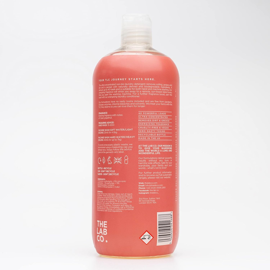 Засіб для прання The Lab Co. Енергетичний аромат Energising Laundry Detergent (40 прань), 1 л