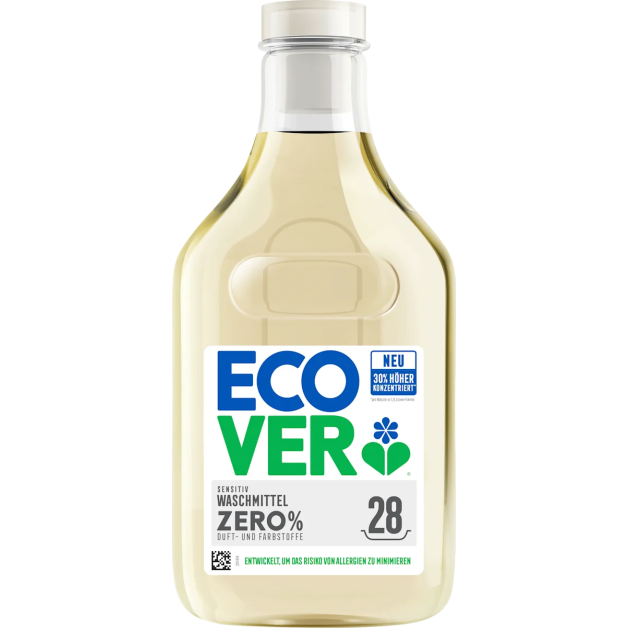 Рідкий засіб для прання ECOVER Sensitive Без аромату (28 прань), 1 л