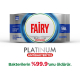 Вологі серветки для прибирання Fairy Platinum Антибактеріальні, 100 шт