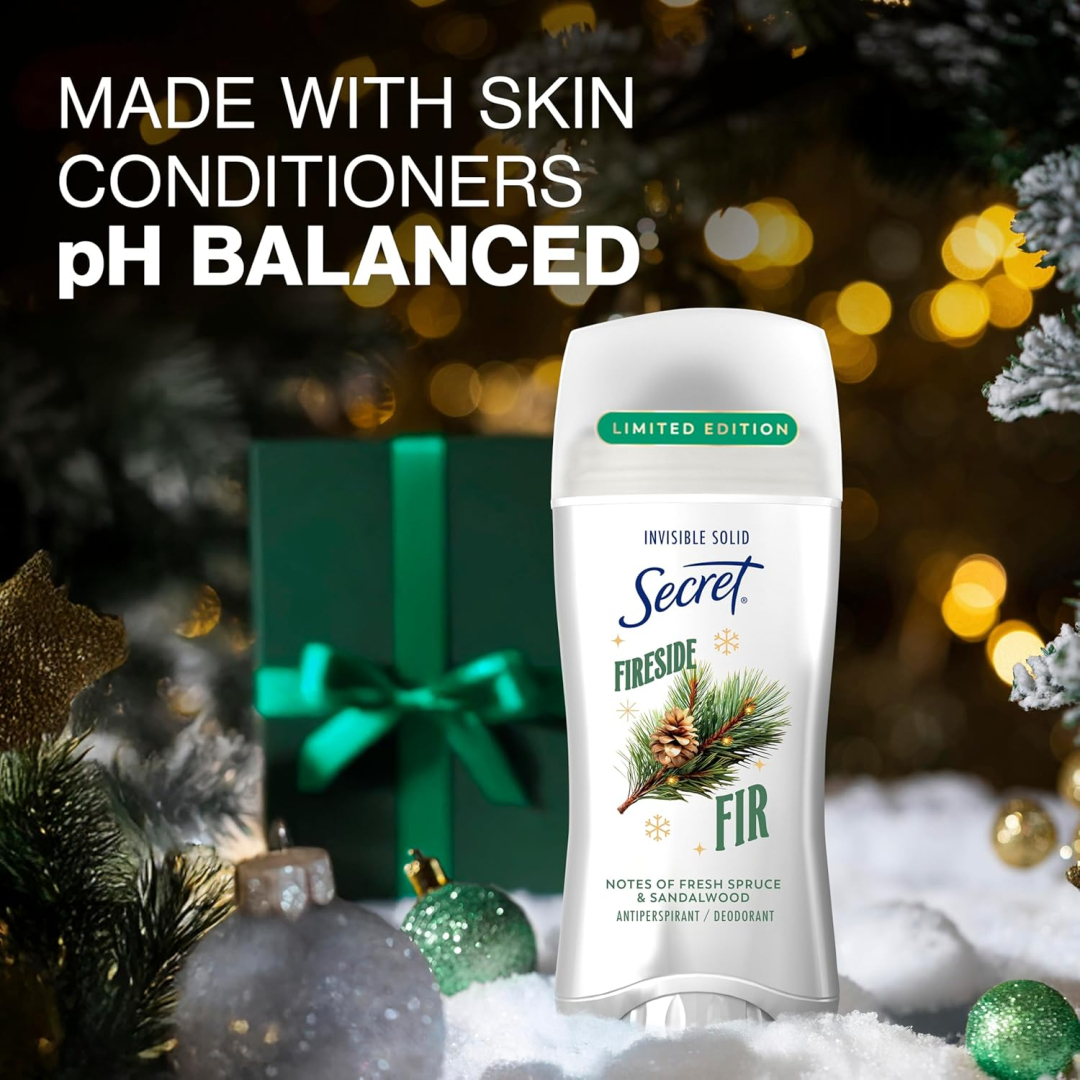 Антиперспірант-дезодорант Secret для жінок Аромат ялинки та сандалового дерева