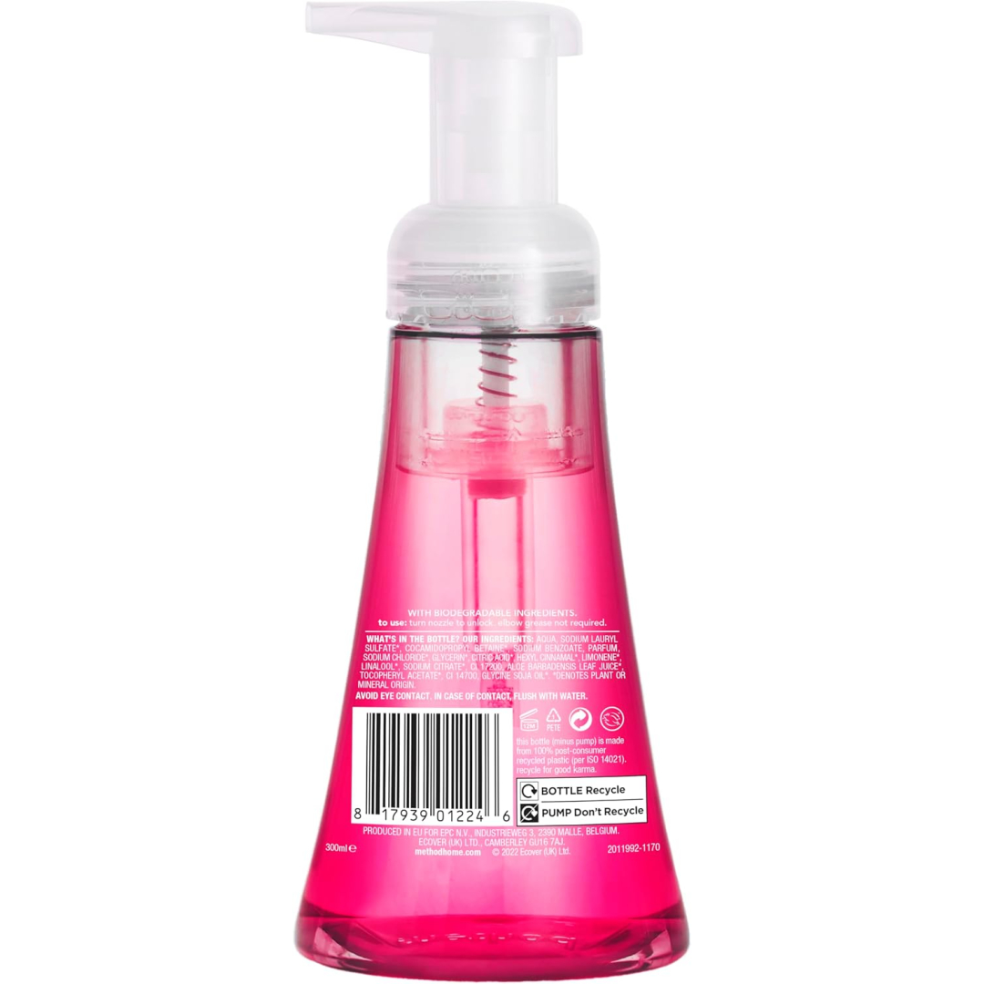 Пінка для миття рук Гібіскус Method foaming hand wash hibiscus berry, 300 мл