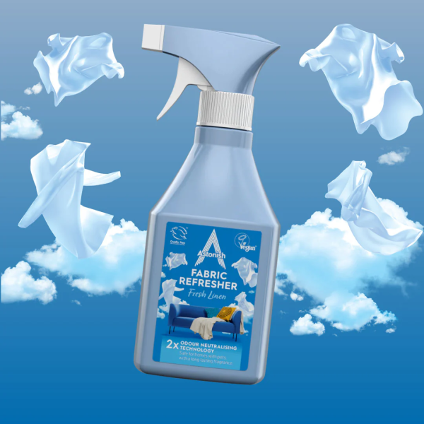 Освіжувач для тканин Astonish Fabric Refresher Fresh Linen, 550 мл