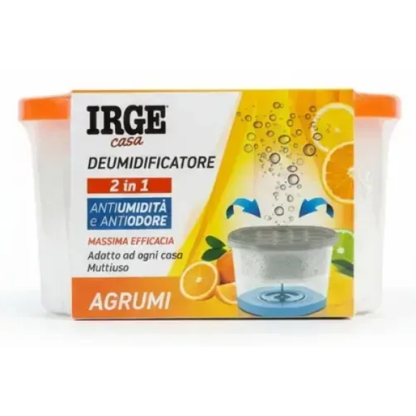 Поглинач запаху і вологи апельсин Irge 2 in 1 Agrumi, 400 мл
